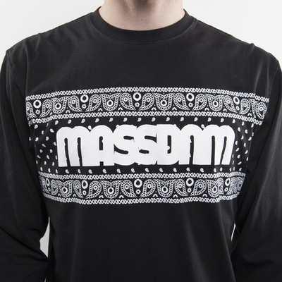 Mass Denim koszulka longsleeve Compton long fit black