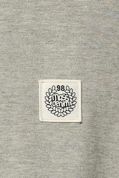 Mass DNM bluza Sweatshirt Patch Crewneck - szara