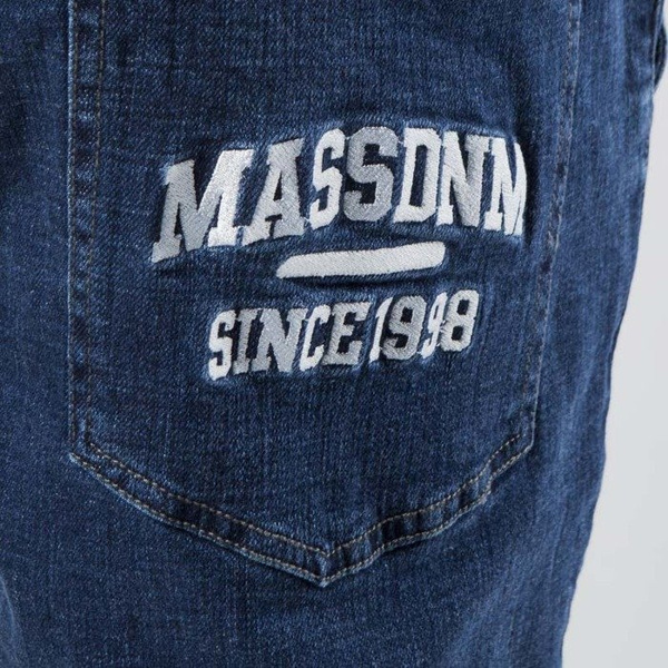Mass DNM spodnie Joggers Jeans Sneaker Fit Campus - dark blue