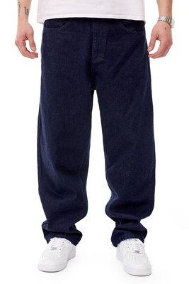 Mass DNM spodnie Jeans Casual Baggy Fit - granatowe
