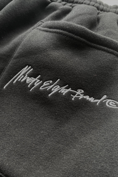 Mass DNM spodnie dresowe Authentic Baggy Fit Sweatpants - czarne