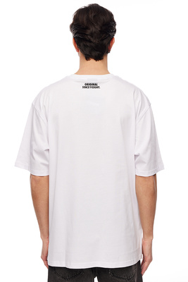 Koszulka Mass Denim Classic Fast T-shirt - biała