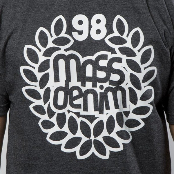 Mass DNM koszulka T-shirt Base - dark heather grey
