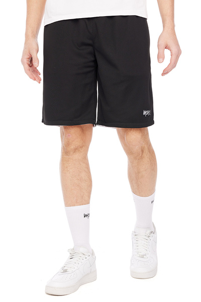 Mass DNM szorty Signature Patch Reversible Mesh Shorts - białe