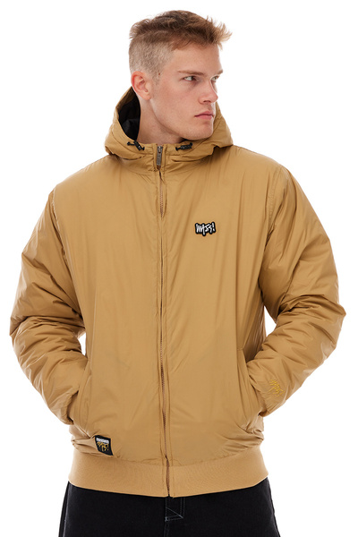 Mass DNM kurtka zimowa Jacket Signature Patch - beżowa