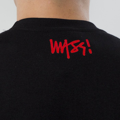 Bluza Mass Denim Sweatshirt Crewneck Bomb Girl - black