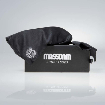 Mass Denim okulary przeciwsłoneczne Icon black shine SS2017