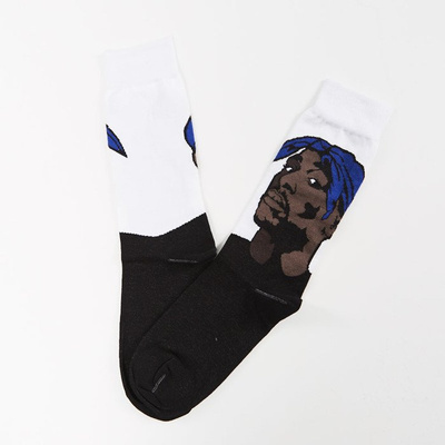 Skarpety Mass Denim socks Pac Quarter white SS 2017