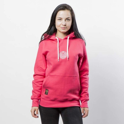 Mass DNM bluza damska Base SL Embroidered Sweatshirt Hoody WMNS - pink LIMITED EDITION 