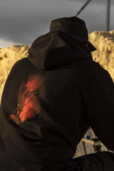 Mass DNM bluza Sweatshirt Fire Starter Hoody - czarna