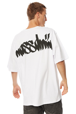 Mass Denim Nostalgia. Angel T-shirt biała