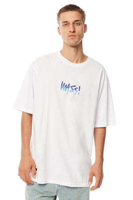Mass Denim Koszulka Viral T-shirt biała