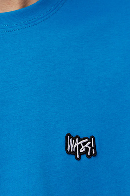 Koszulka Mass Denim Signature Patch T-shirt - niebieska