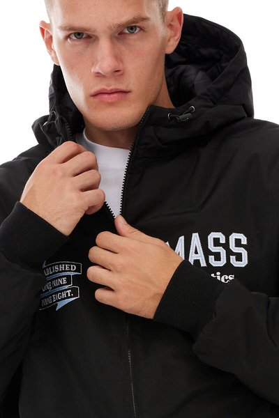 Mass DNM kurtka zimowa Club Hooded Jacket - czarna