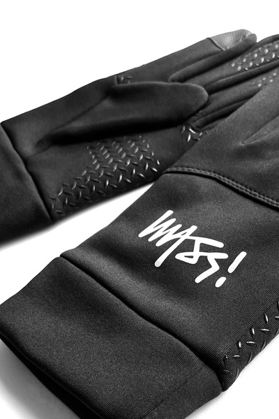 Mass DNM rękawiczki Signature Soft Shell Gloves - czarne