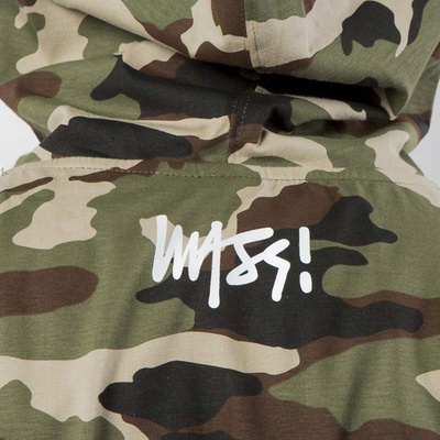 Mass DNM koszulka Longsleeve Hoody Signature - woodland camo