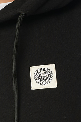 Mass DNM bluza Sweatshirt Patch Hoody czarna