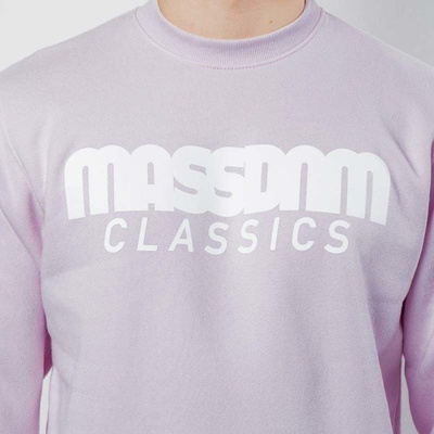 Mass DNM bluza Sweatshirt Crewneck Classics - light pink