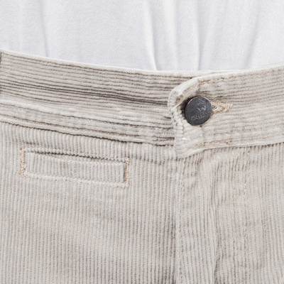 Mass Denim spodnie jogger chino Classics Corduroy sneaker fit beige