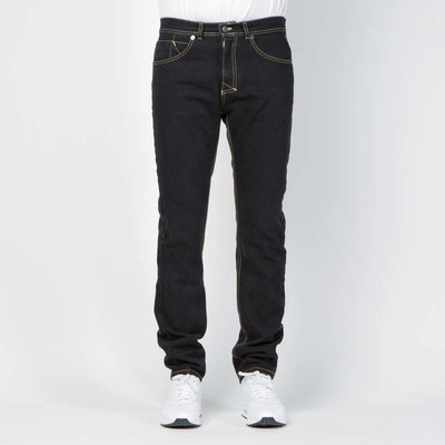 Mass DNM spodnie Jeans Tapered Fit V - black rinse