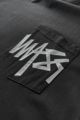 Mass Denim Pocket Sign T-shirt czarna
