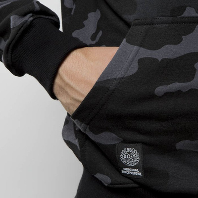 Bluza Mass Denim Sweatshirt Hoody Classics - black camo