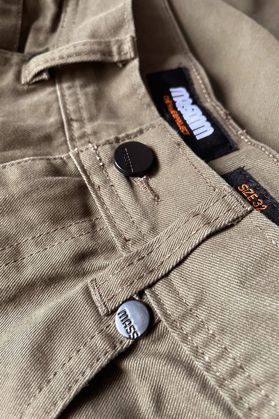 Mass DNM spodnie Pants Slang Baggy Fit - olive