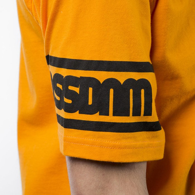 Mass Denim t-shirt koszulka Sleeveless orange