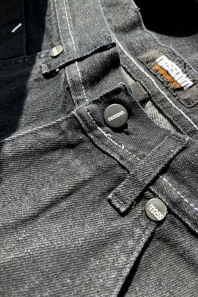 Mass DNM spodnie Jeans Slang Baggy Fit - czarne