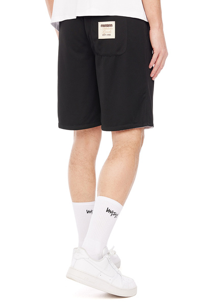 Mass DNM szorty Signature Patch Reversible Mesh Shorts - białe