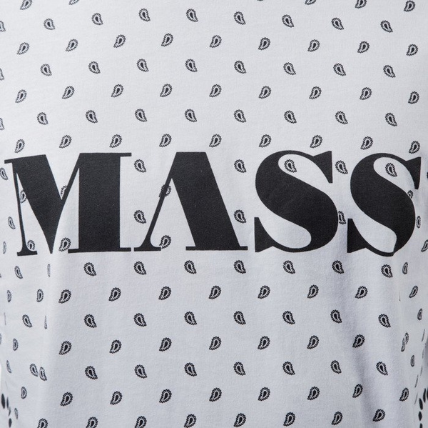 Mass Denim t-shirt koszulka Bandana white BLAKK
