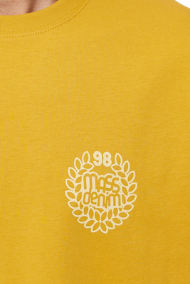 Koszulka Mass Denim Base Back T-shirt - żółta