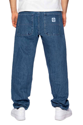Mass DNM spodnie Jeans Craft Baggy Fit - niebieskie