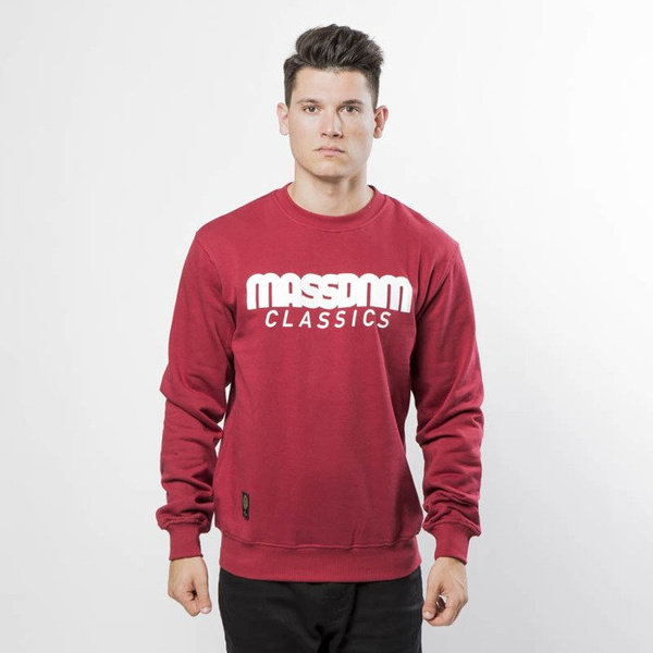 Mass DNM bluza Sweatshirt Crewneck Classics - claret