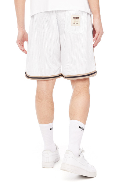 Mass DNM szorty Draft Mesh Shorts - białe