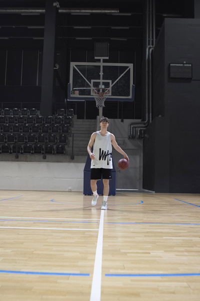 Mass DNM szorty Signature Patch Reversible Mesh Shorts - białe