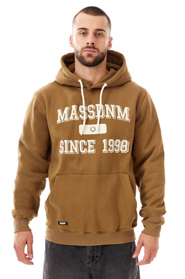 Mass DNM bluza Sweatshirt Campus Hoody - brązowa