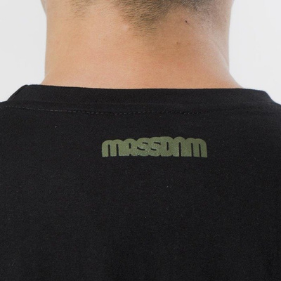 Mass DNM koszulka T-shirt  Half Camo - black 