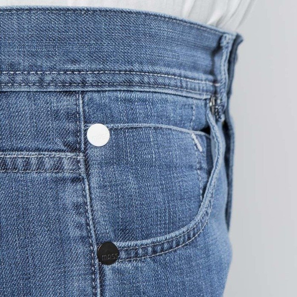 Mass DNM spodnie Demo Jeans Regular Fit - blue