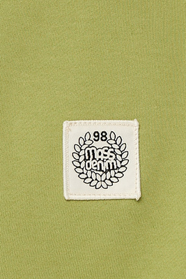 Mass DNM bluza Sweatshirt Patch Crewneck - oliwkowa