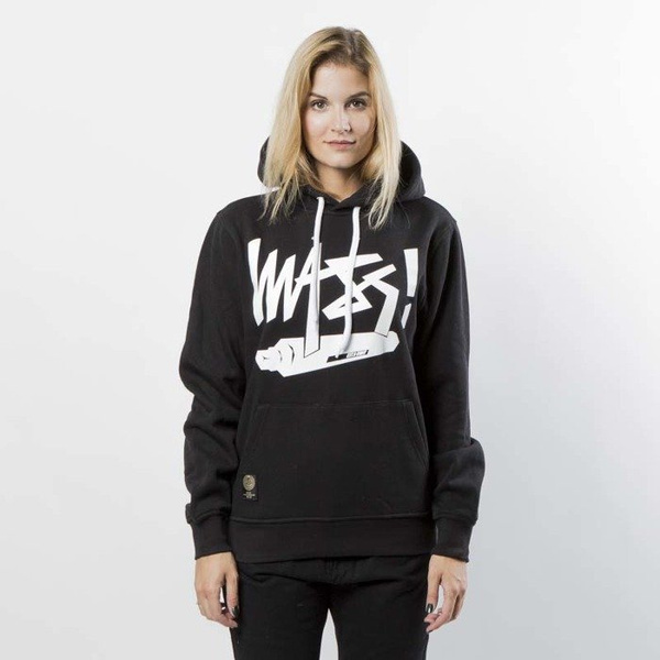 Mass DNM bluza damska Sweatshirt Hoody Marker WMNS - black