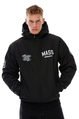 Mass DNM kurtka zimowa Club Hooded Jacket - czarna