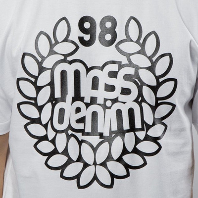Mass DNM koszulka T-shirt Base - white