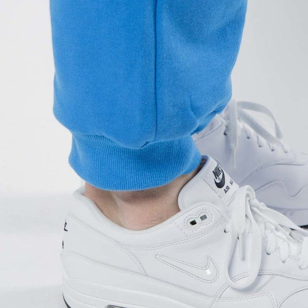 Mass DNM spodnie dresowe Respect Sweatpants - blue / navy