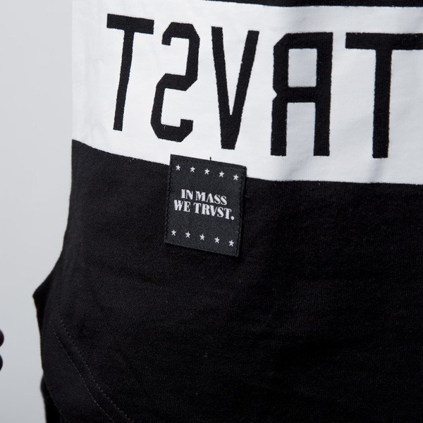 Mass Denim t-shirt koszulka Dyme long fit black BLAKK