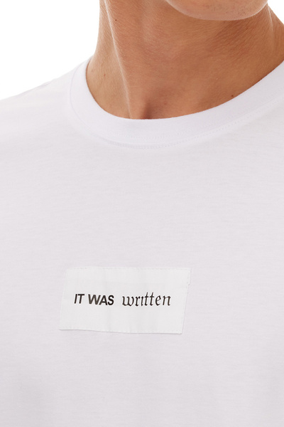 Mass DNM koszulka It Was Written T-shirt - biała