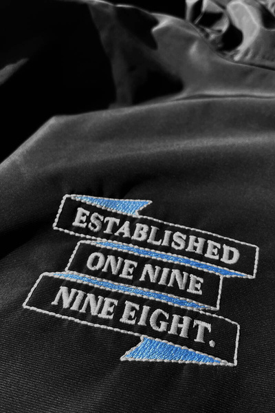 Mass DNM kurtka zimowa Club Hooded Jacket - czarna