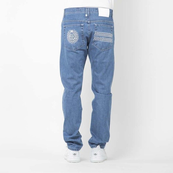 Mass Denim spodnie jeans Legendary straight fit blue SS2017