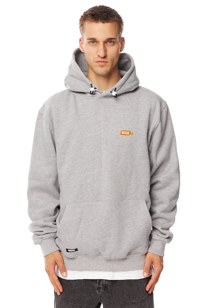 Mass DNM bluza Sweatshirt Mini Box Hoody szara