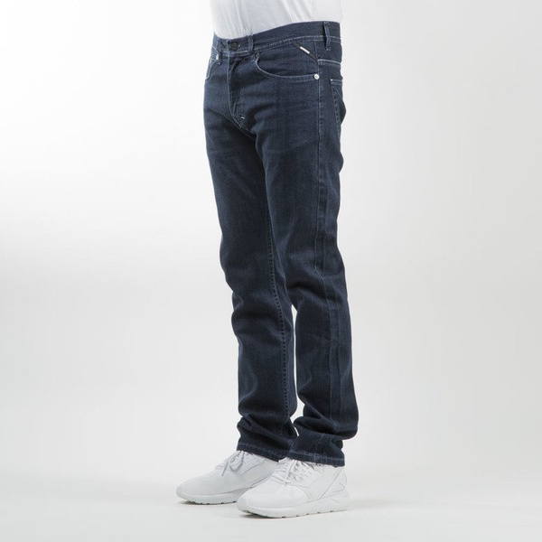 Mass Denim spodnie Jeans Ring tapered fit dark blue